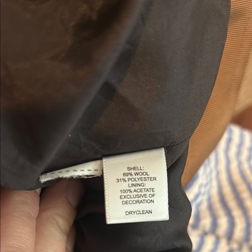 LOFT Black and Brown Pencil Skirt C - Picture 5 of 6